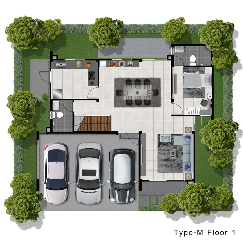 PYVE Ratchaphruek Type-M_Floor1