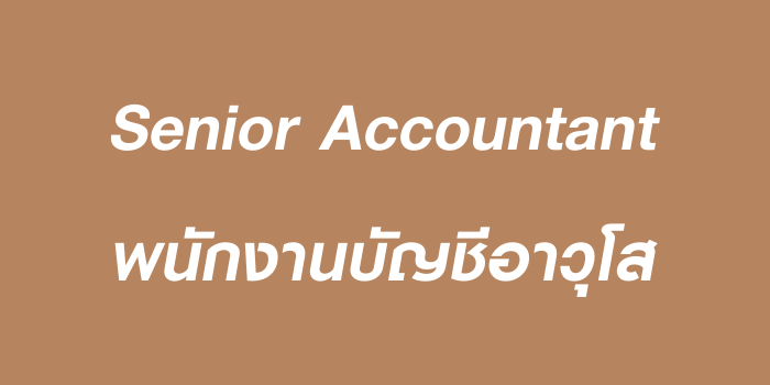 Senior Accounting